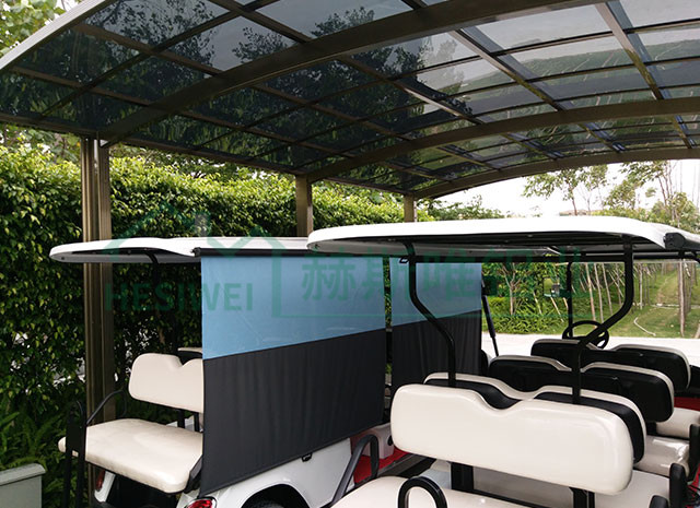 廣東東莞單位小區車棚