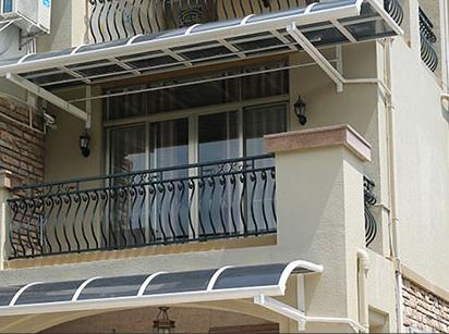 鋁合金車棚主梁安裝步驟