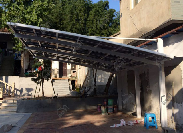 陽臺窗戶遮陽棚案例2 張先生