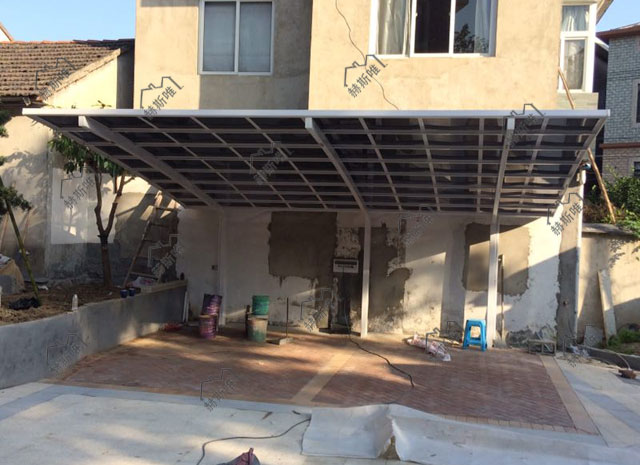 陽臺窗戶遮陽棚案例2 張先生