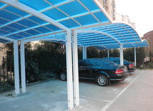 別墅小區(qū)車棚