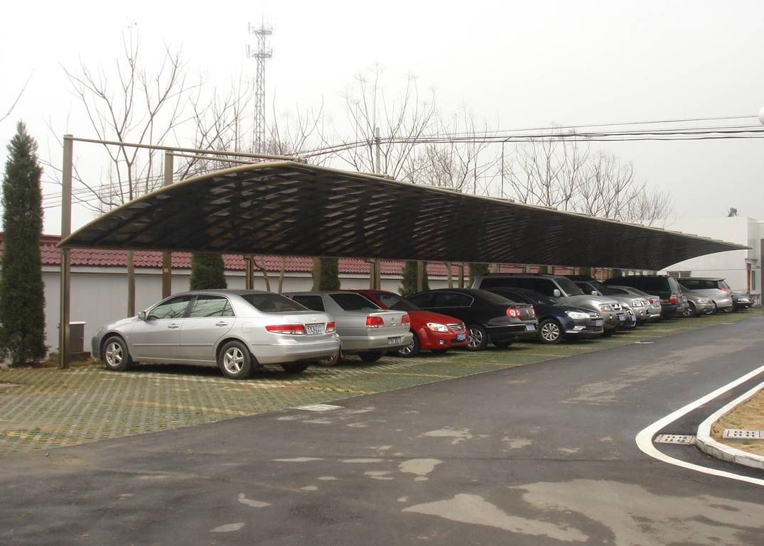 車棚廠家【赫斯唯】-淺談汽車停車棚的市場(chǎng)前景