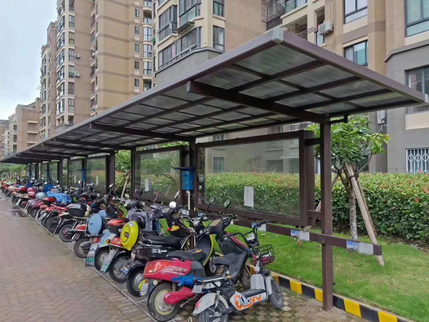 自行車棚是建設城市面貌不可缺失的一部分