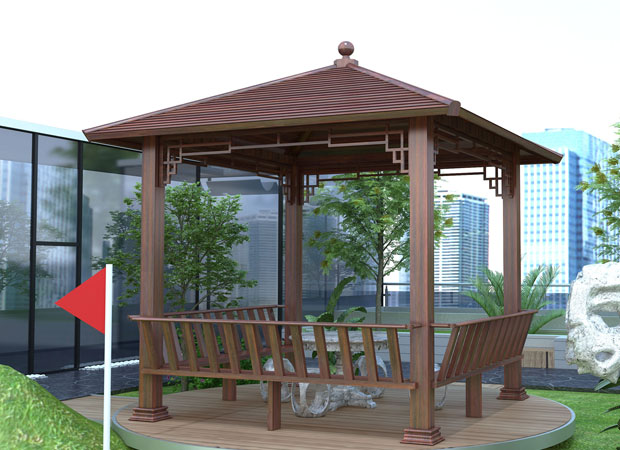 戶外鋁合金涼亭