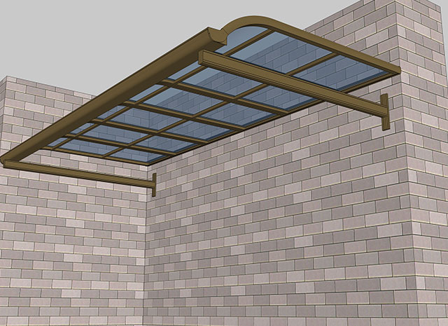 雨棚鋁合金遮陽